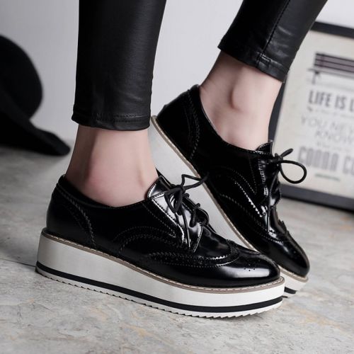 Chaussures de printemps femme en PU NAMEKAREN ronde - Ref 996613