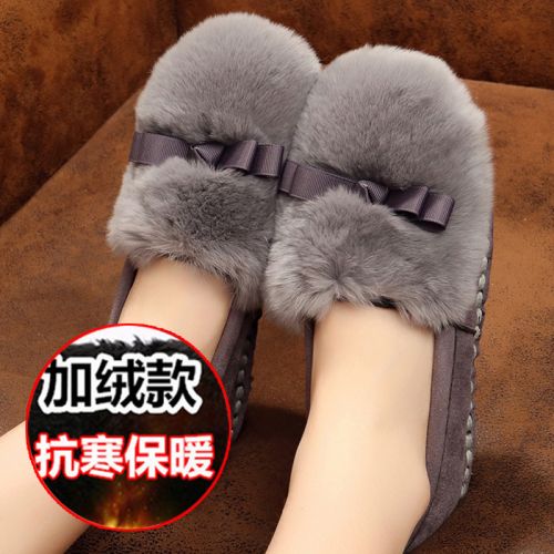 Chaussures de printemps femme en ronde ouverture profonde, arc - loisir semelle caoutchouc Ref 996719