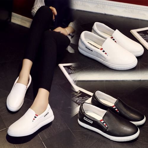 Chaussures de printemps femme en PU ronde ouverture profonde- loisir - semelle caoutchouc Ref 996732