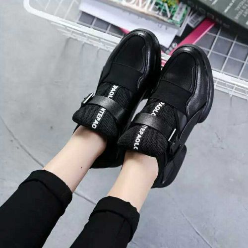 Chaussures de printemps femme en PU ronde - Ref 996797