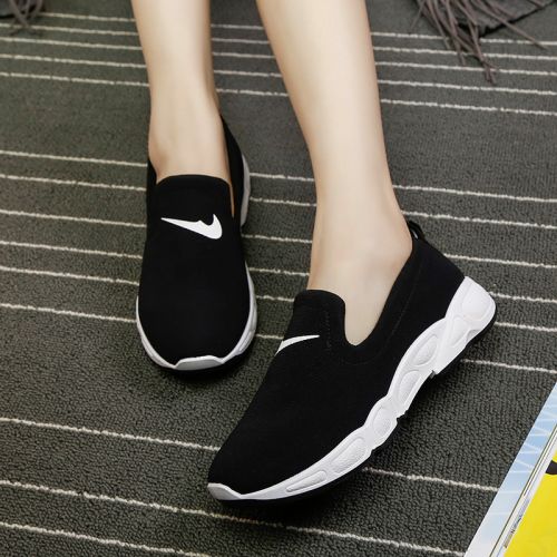 Chaussures de printemps femme en engrener ronde ouverture profonde, creux - loisir semelle caoutchouc Ref 996801