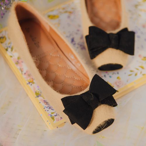 Chaussures de printemps femme en fibre Superfine tête carrée ouverture profonde, arc - doux semelle plastique Ref 996834