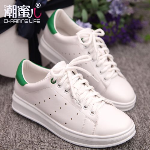 Chaussures de printemps femme en fibre Superfine CHARMING LIFE ronde Génoise, étanche - semelle caoutchouc Ref 996902