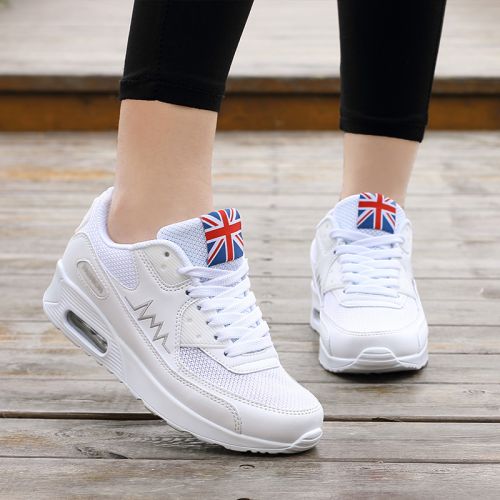 Chaussures de printemps femme en engrener ronde avec lacets, engrener, brodé - semelle TPU Ref 997011