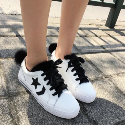 Chaussures de printemps femme en Première couche cuir MANS BALE ronde Modèles mélangées - confortable Ref 997049