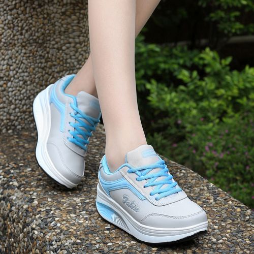 Chaussures de printemps femme en Cuir spatial ronde - Ref 997066