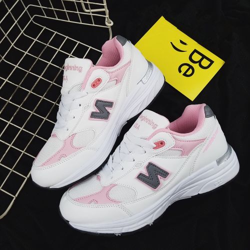 Chaussures de printemps femme en Cuir spatial ronde - doux Ref 997138