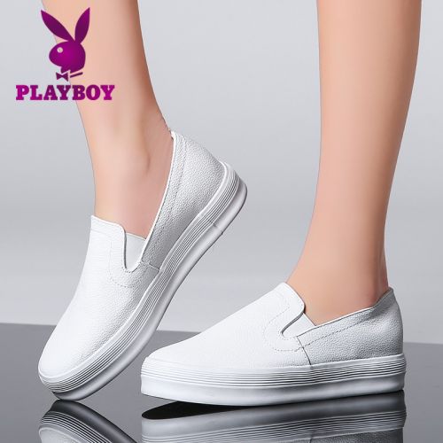 Chaussures de printemps femme en PU PLAYBOY ronde ouverture profonde- loisir - semelle TPR Ref 997196