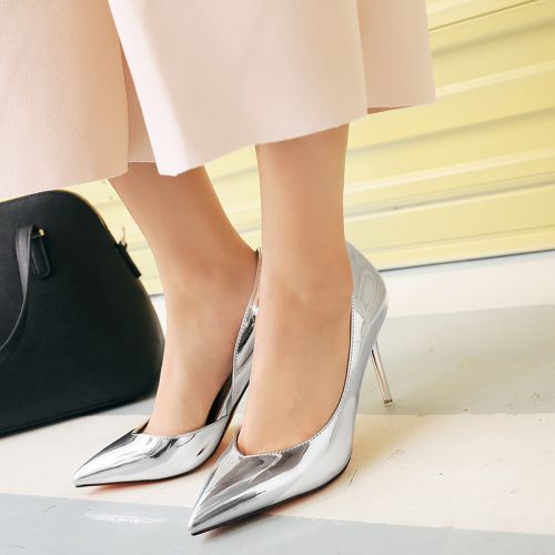 Chaussures de printemps femme en Manteau peinture pointu - Ref 997320