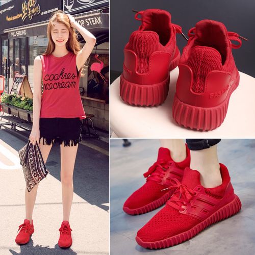 Chaussures de printemps femme en engrener ronde creux - loisir semelle TPR Ref 997468