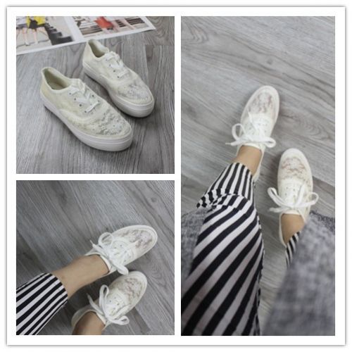 Chaussures de printemps femme en engrener ronde - Ref 997570