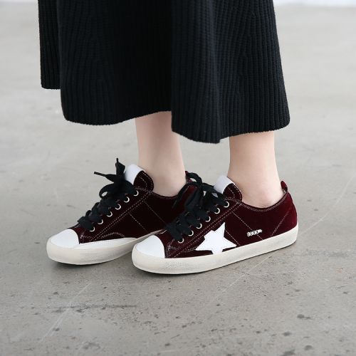 Chaussures de printemps femme en tissu ronde ouverture profonde- - Ref 997702