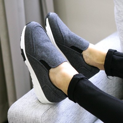 Chaussures de printemps femme en laine ronde Modèles mélangées - Ref 997751