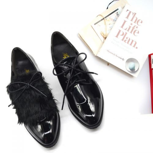 Chaussures de printemps femme en PU pointu - Ref 997758
