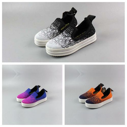 Chaussures de printemps femme en engrener ronde ouverture profonde- Europe - Ref 997760