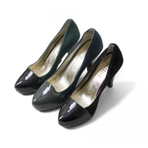 Chaussures de printemps femme en peau daim pointu - Ref 997805