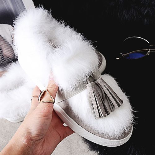 Chaussures de printemps femme en vache, Nubuck, ronde houppe - loisir semelle caoutchouc Ref 997840