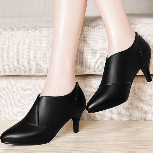 Chaussures de printemps femme en PU CENTENARY pointu étanche - sexy semelle caoutchouc Ref 997881