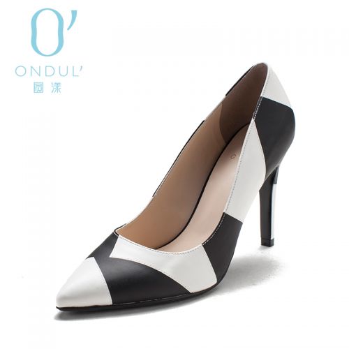 Chaussures de printemps femme en PU DAPHNE pointu ouverture profonde- loisir - Ref 997919
