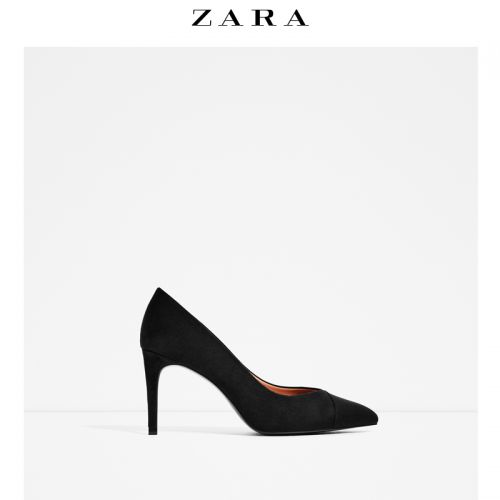 Chaussures de printemps femme en polyester ZARA pointu - Europe semelle caoutchouc Ref 997942