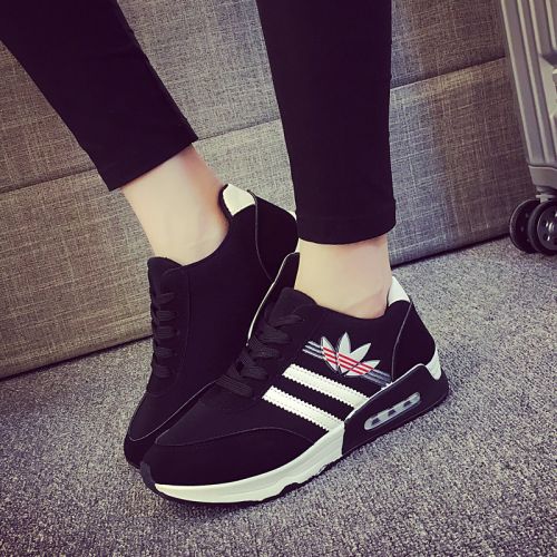 Chaussures de printemps femme en ronde avec lacets - collège semelle caoutchouc Ref 997961