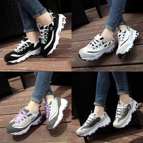 Chaussures de printemps femme en Vache revêtement cuir fendu ronde ouverture profonde, Modèles mélangées - Ref 997966