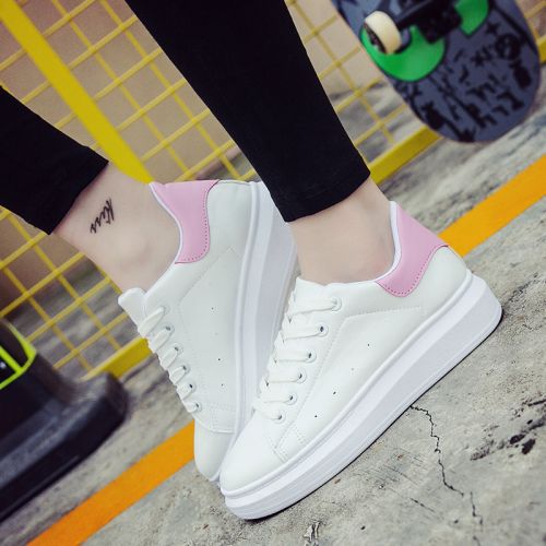 Chaussures de printemps femme en plastique NMUSI ronde avec lacets - semelle Ref 997979