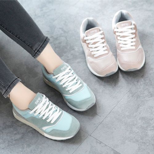 Chaussures de printemps femme en PU ronde avec lacets, Modèles mélangées - semelle caoutchouc Ref 997981
