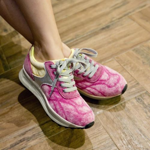 Chaussures de printemps femme en Une variété matériaux épissure CUTIE ronde - doux semelle mousse caoutchouc Ref 99804