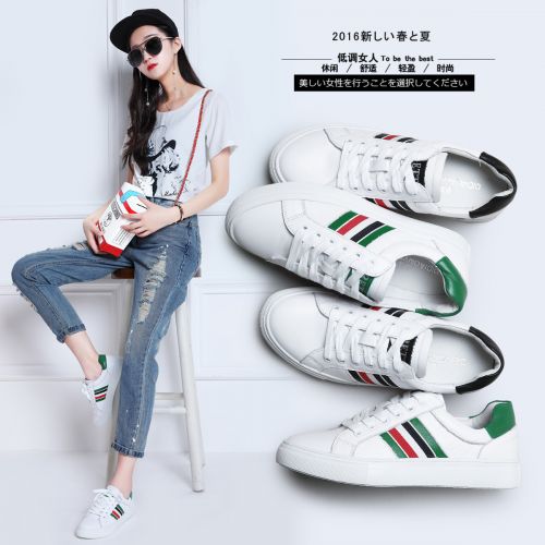 Chaussures de printemps femme en Première couche cuir ronde avec lacets, Modèles mélangées - semelle caoutchouc Ref 99