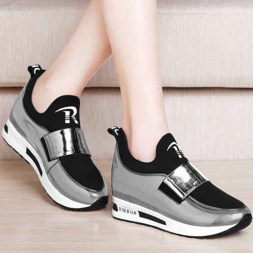 Chaussures de printemps femme en PU ronde ouverture profonde, étanche - loisir semelle polyuréthane Ref 998142