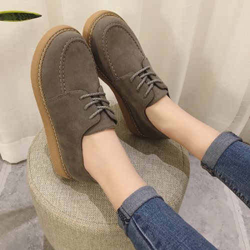 Chaussures de printemps femme en ronde étanche - semelle TPR Ref 998319
