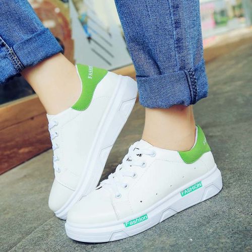 Chaussures de printemps femme en PU ronde - Ref 998479