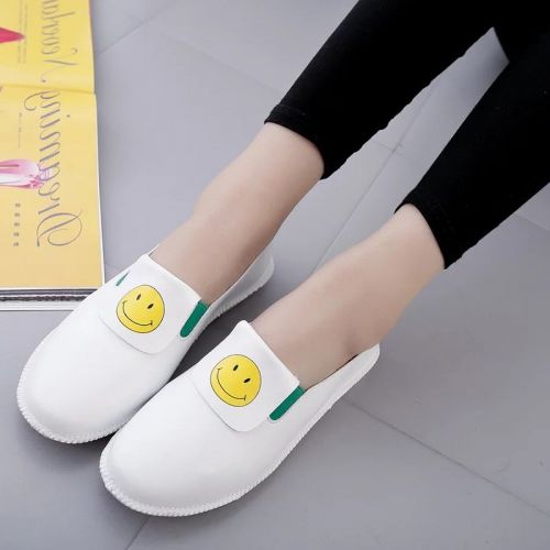 Chaussures de printemps femme en PU ronde - semelle TPR Ref 998481
