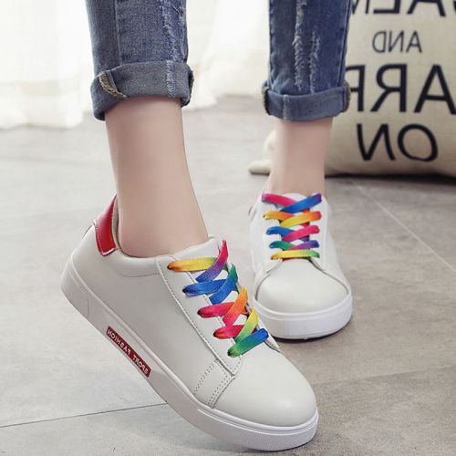 Chaussures de printemps femme en PU ronde - collège Ref 998507