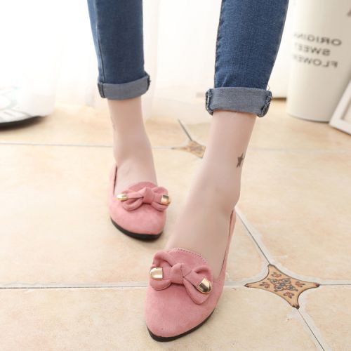 Chaussures de printemps femme en autre ouverture profonde, avec lacets, ruban, moraillon, Fleurs, arc, houppe, Mo