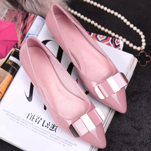 Chaussures de printemps femme en PU autre ouverture profonde, paillette - doux semelle caoutchouc Ref 998543