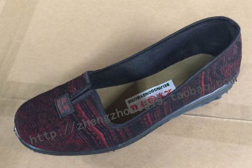 Chaussures de printemps femme en tissu ronde - loisir semelle caoutchouc Ref 998613