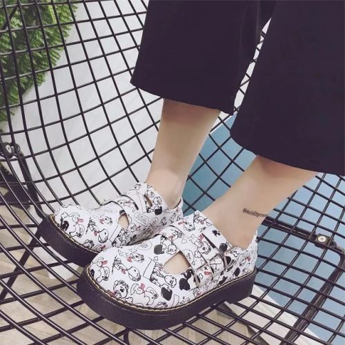 Chaussures de printemps femme en PU ronde - semelle TPR Ref 998619