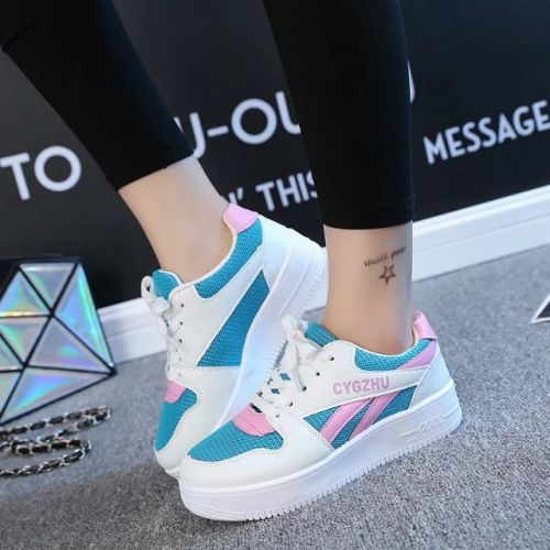 Chaussures de printemps femme en PU ronde - Ref 998639