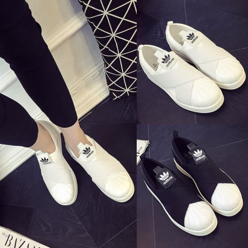 Chaussures de printemps femme en PU ronde - semelle caoutchouc Ref 998656