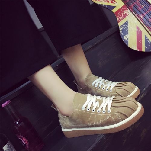 Chaussures de printemps femme en PU ronde étanche - semelle caoutchouc Ref 998659