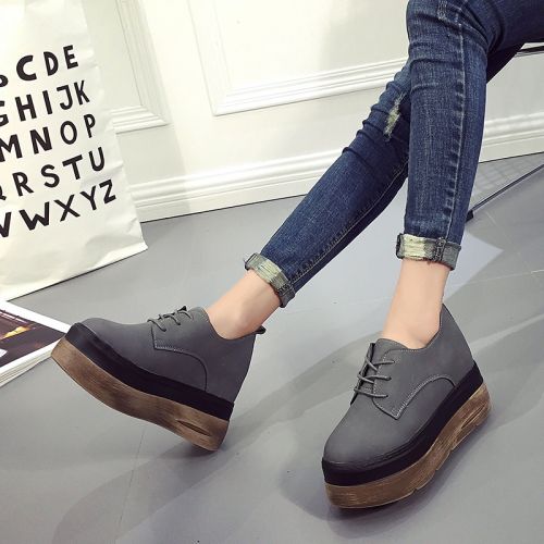 Chaussures de printemps femme en ronde Génoise, étanche - semelle polyuréthane Ref 998670