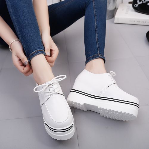 Chaussures de printemps femme en PU ronde Génoise, étanche - semelle polyuréthane Ref 998680