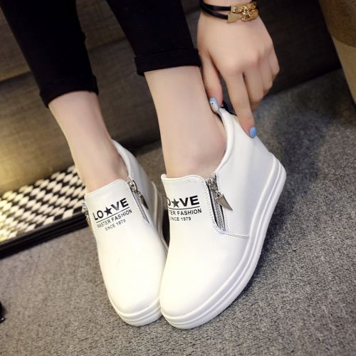 Chaussures de printemps femme en PU ronde Wedges, étanche - semelle caoutchouc Ref 998723