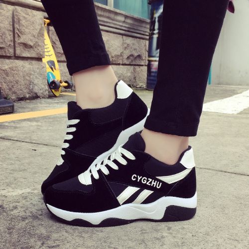 Chaussures de printemps femme en ronde avec lacets - semelle plastique Ref 998729