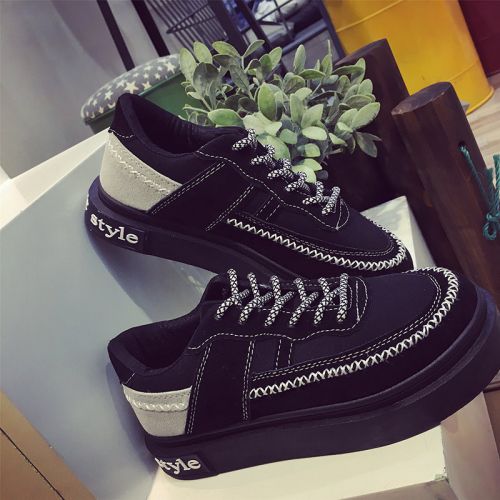 Chaussures de printemps femme en ronde - semelle caoutchouc Ref 998736