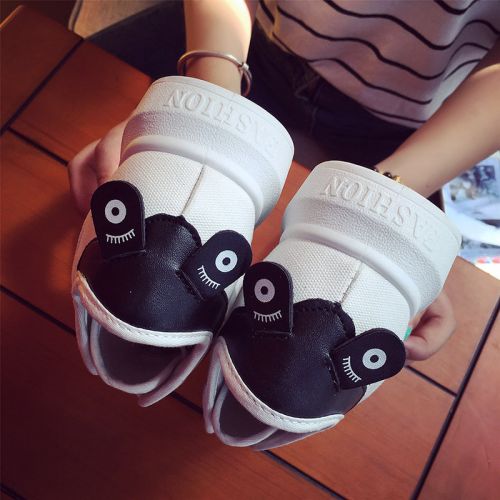 Chaussures de printemps femme en tissu ronde - Ref 998742