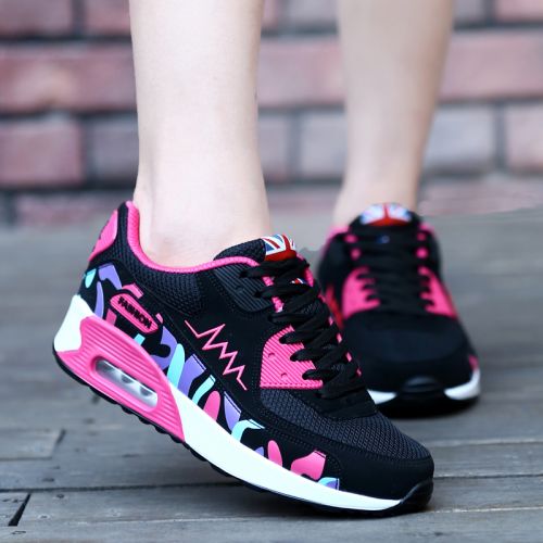 Chaussures de printemps femme en engrener ronde ouverture profonde, avec lacets, étanche - loisir semelle