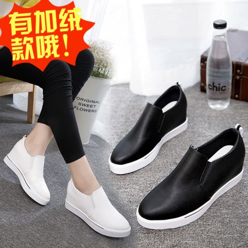 Chaussures de printemps femme en PU pointu Wedges - semelle caoutchouc Ref 998809